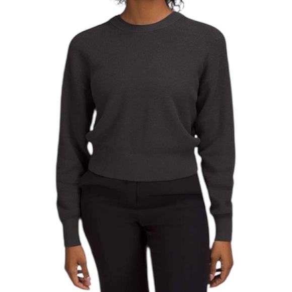 lululemon athletica Sweaters - Lululemon Waist Length Crewneck Sweater